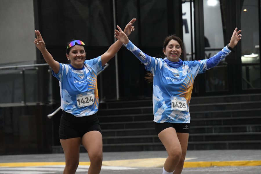 Dos que cumplieron el objetivo. Competir.