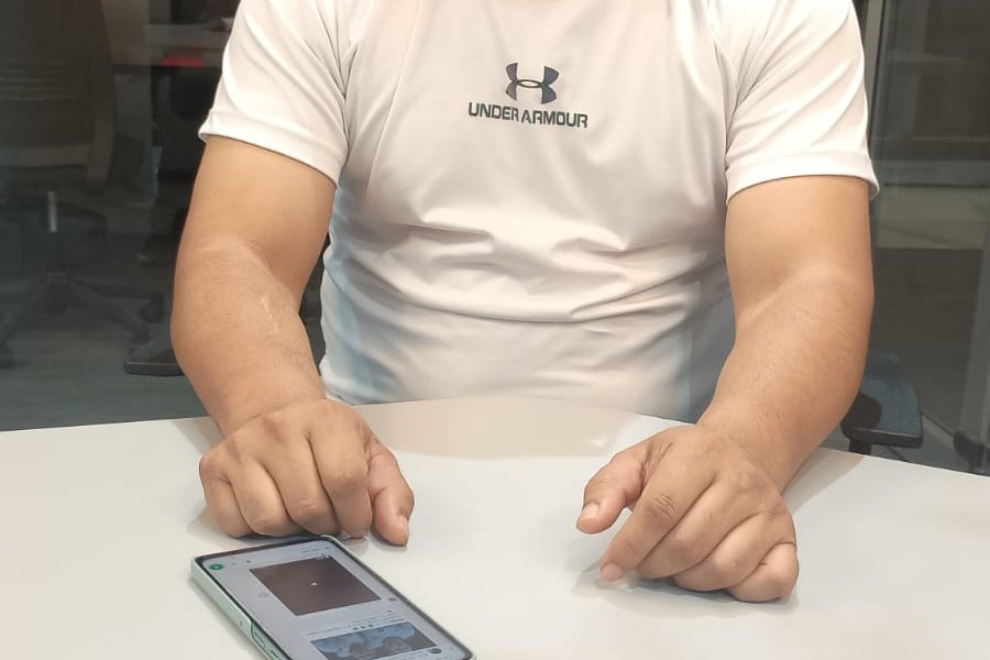 Walter Díaz, estuvo en el Nuevo Diario.