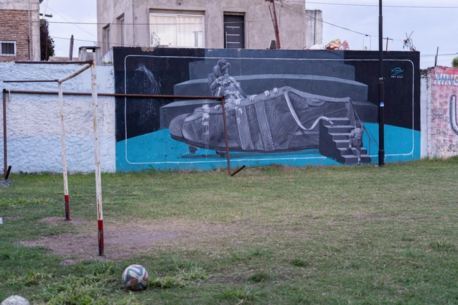 <i>Supo ser un bald&iacute;o donde Leo pasaba el tiempo con sus amigos. (Foto: Gianluca Giustra).</i>
