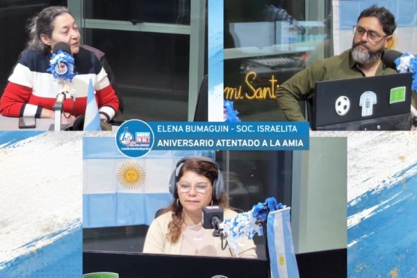 "Los judios tenemos memoria y pediremos justicia por siempre"