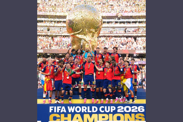 Exclusivo | Así celebraron los jugadores de España la conquista del Mundial 2026