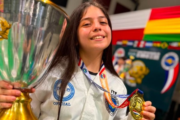Santiagueños se llenaron de oro en los Juegos Internacionales de Taekwondo