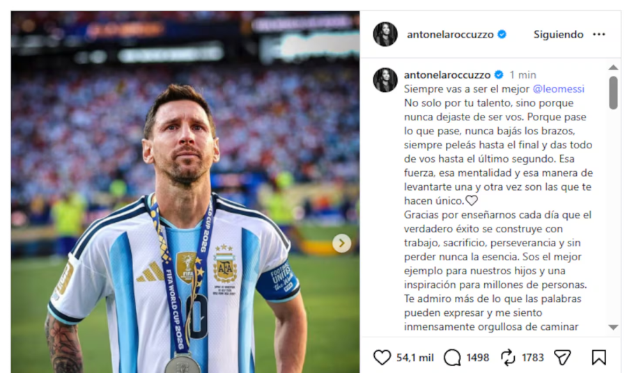 <i>Foto: captura de pantalla IG Antonela Roccuzzo.</i>