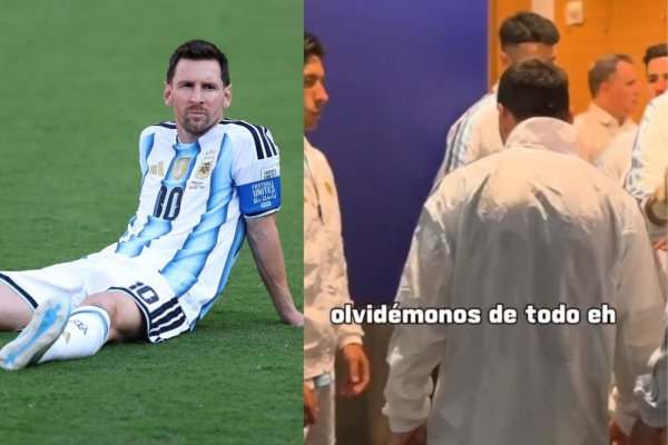 La rara frase de Messi en la arenga que llama la atención a los argentinos