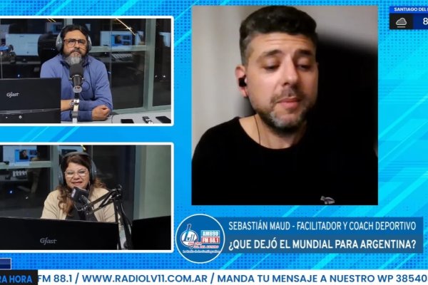 El coach clodomirense Sebastián Maud analizó el desgaste emocional de la Selección
