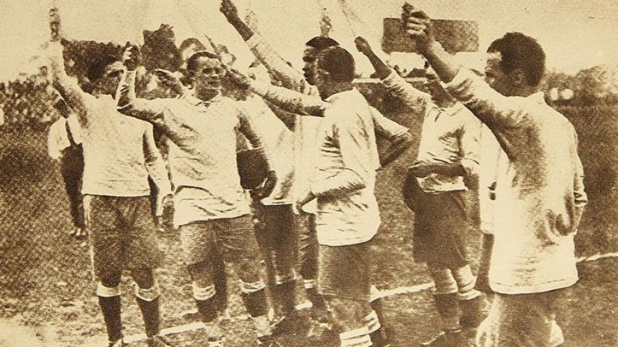 Uruguay campe&oacute;n en Par&iacute;s 1924
