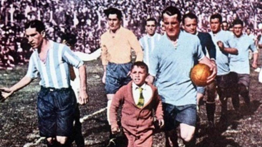 Uruguay vs. Argentina en la final del Mundial de 1930.