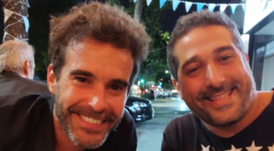 Nicol&aacute;s y su hermano Duilio.