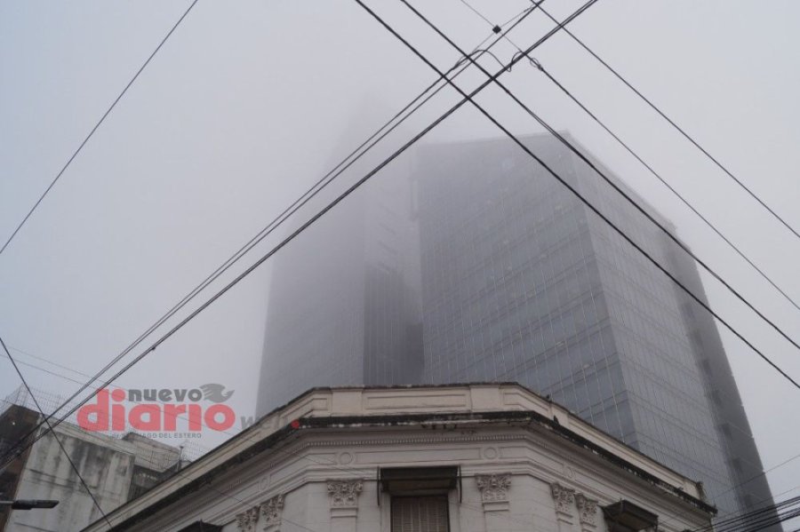 Niebla en el centro